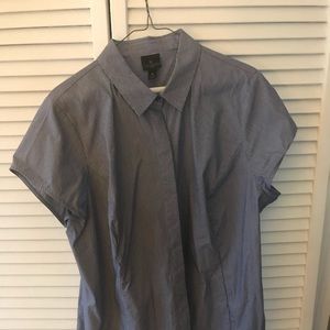 Plus ladies cap sleeve top